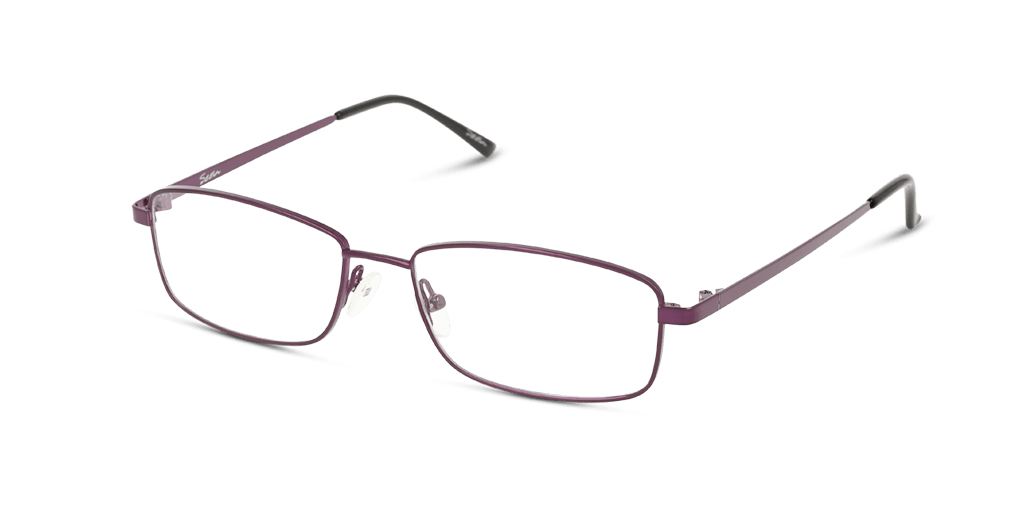 Seen SNOF0001 VV00 női téglalap alakú és lila színű szemüveg