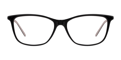Unofficial UNOF0306 BB00 női téglalap alakú és fekete színű szemüveg