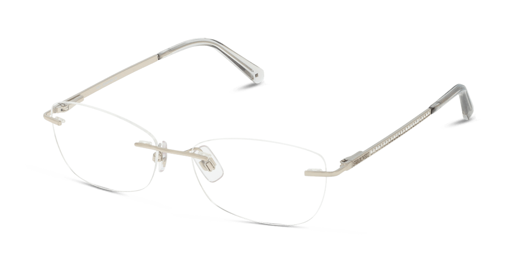 Swarovski SK5262 16 női téglalap alakú és ezüst színű szemüveg