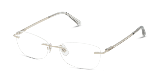 Swarovski SK5262 16 női téglalap alakú és ezüst színű szemüveg