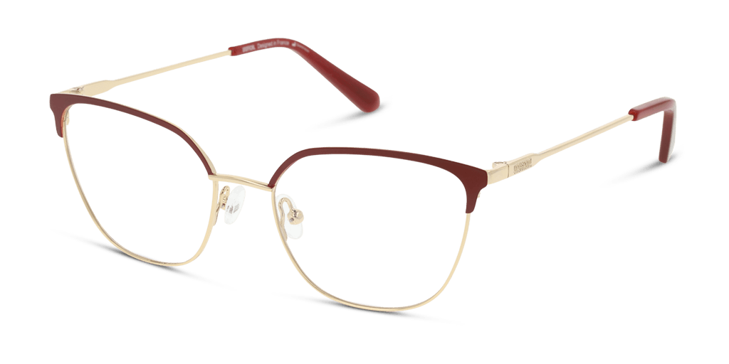 Unofficial UNOF0437 női macskaszem alakú és piros színű szemüveg