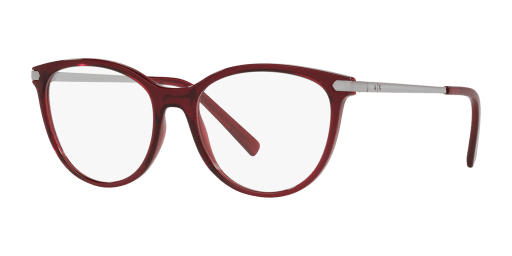 Armani Exchange 0AX3078 női macskaszem alakú és piros színű szemüveg
