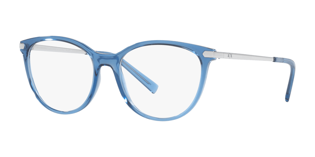 Armani Exchange AX3078 8238 női macskaszem alakú és transzparens színű szemüveg