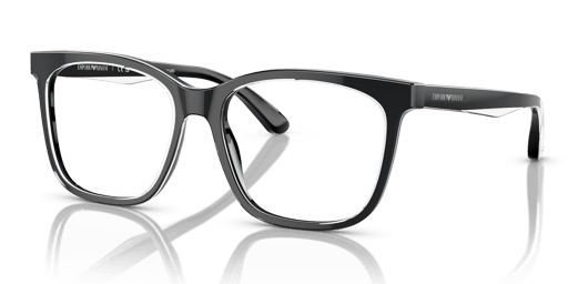 Emporio Armani EA3228 6051 női négyzet alakú és fekete színű szemüveg