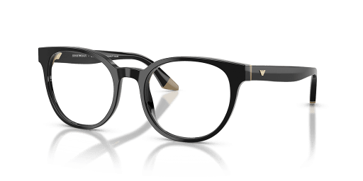 Emporio Armani 0EA3274 női kerek alakú és fekete színű szemüveg