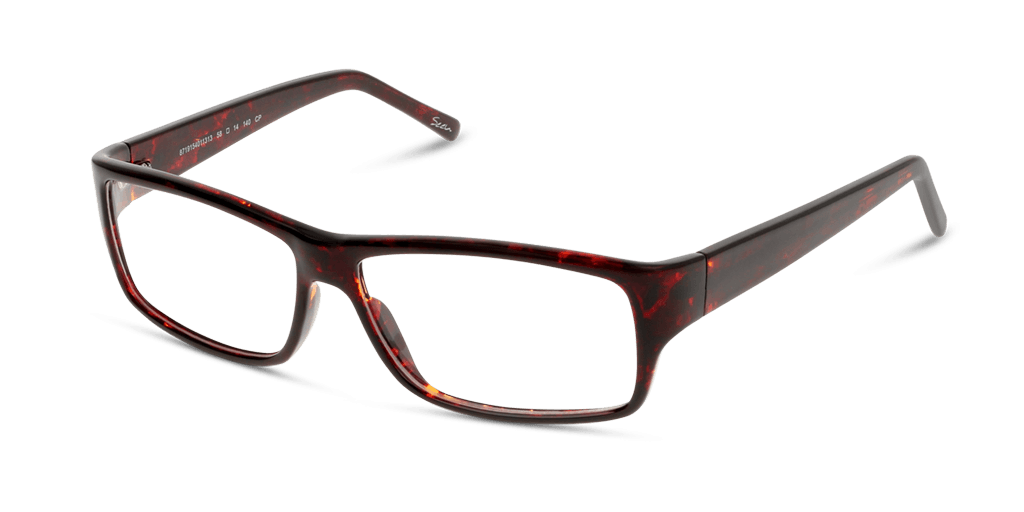 Seen SNCM18 férfi téglalap alakú és havana színű szemüveg