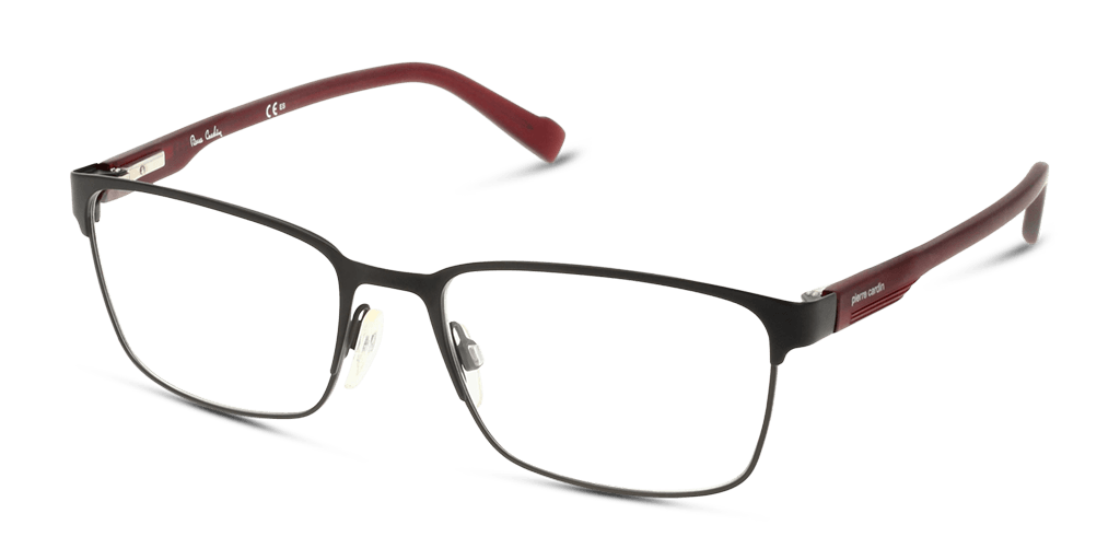 Pierre Cardin P.C.6854 férfi téglalap alakú és fekete színű szemüveg