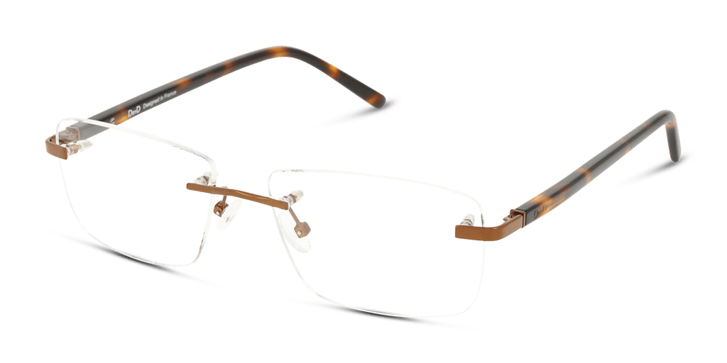 Dbyd DBOM5027 ZH00 férfi téglalap alakú és barna színű szemüveg