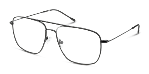 Fuzion FULM06 férfi téglalap alakú és fekete színű szemüveg