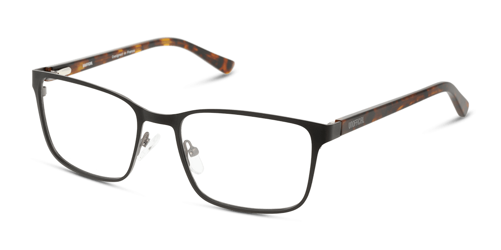 Unofficial UNOM0182 BH00 férfi négyzet alakú és fekete színű szemüveg