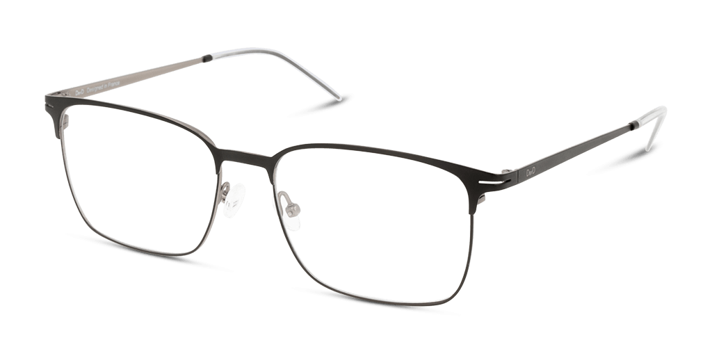 Dbyd DBOM9020 BB00 férfi téglalap alakú és fekete színű szemüveg