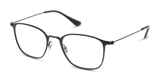 Ray-Ban RX6466 2904 férfi négyzet alakú és fekete színű szemüveg