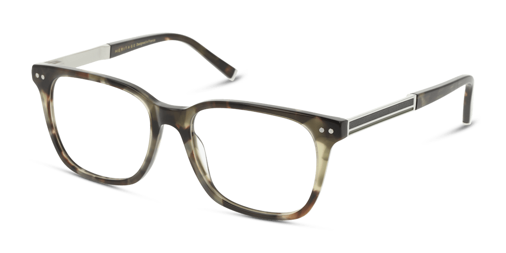 Heritage HEOM5032HE00 férfi négyzet alakú és havana színű szemüveg