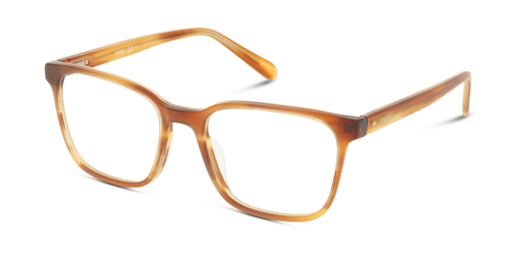 Fossil 7115 férfi négyzet alakú és barna színű szemüveg
