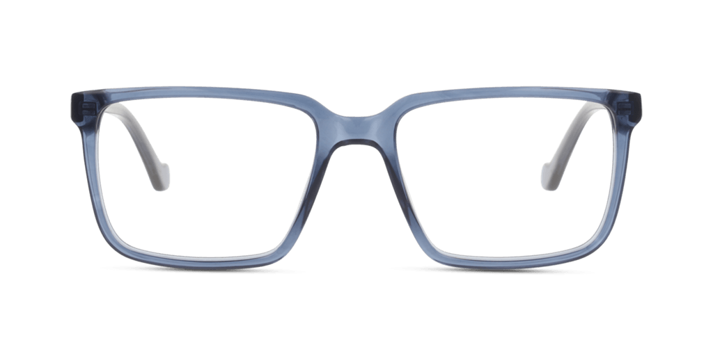 Unofficial UNOM0280 LL00 férfi téglalap alakú és kék színű szemüveg