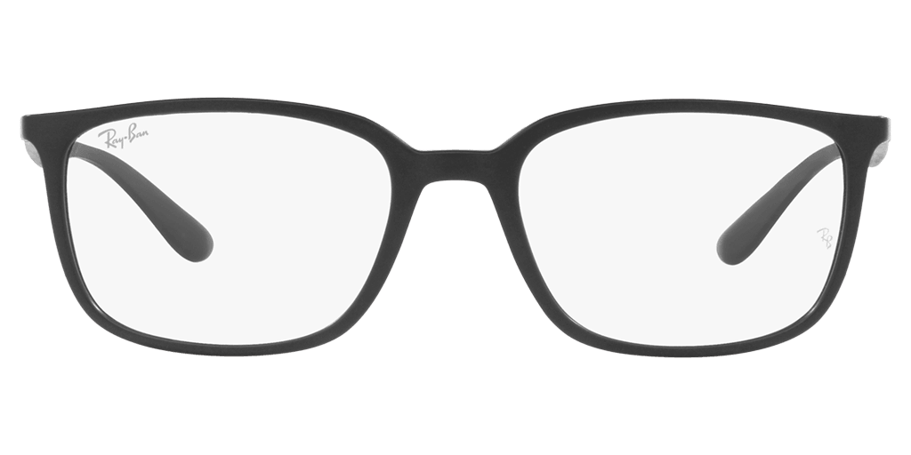 Ray-Ban RX7208 5204 férfi négyzet alakú és fekete színű szemüveg