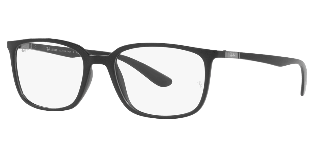 Ray-Ban RX7208 5204 férfi négyzet alakú és fekete színű szemüveg