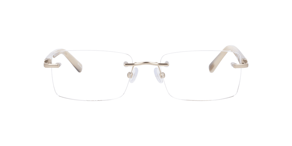 DbyD DB1048/DBOM5082 férfi téglalap alakú és arany színű szemüveg