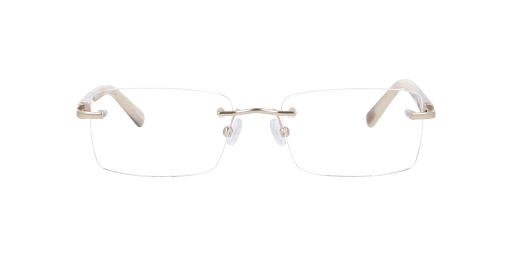 DbyD DB1048/DBOM5082 férfi téglalap alakú és arany színű szemüveg