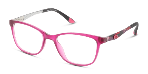 Unofficial UNOT0055 gyermek téglalap alakú és rózsaszín színű szemüveg
