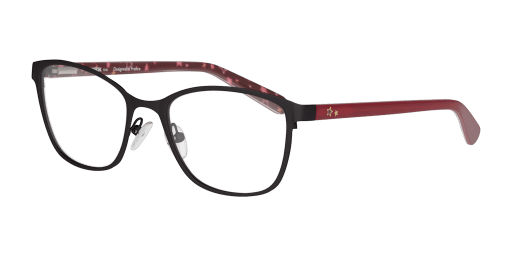 Unofficial UNOK5048 gyermek téglalap alakú és fekete színű szemüveg