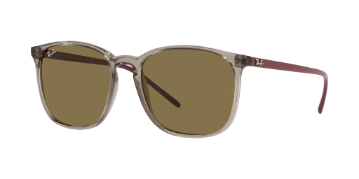 Ray-Ban RB4387 657273 női négyzet alakú és átlátszó színű napszemüveg