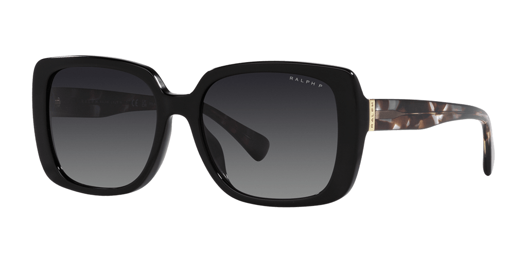 Ralph 0RA5298U női téglalap alakú és fekete színű napszemüveg