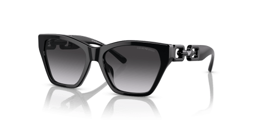 Emporio Armani 0EA4203U női macskaszem alakú és fekete színű napszemüveg