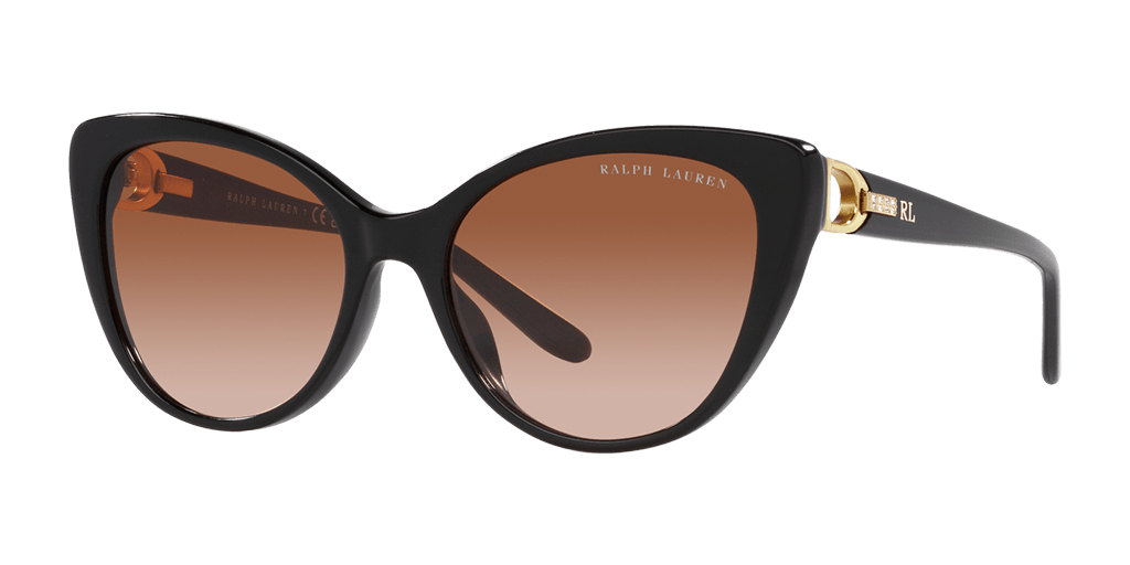 Ralph Lauren 0RL8215BU női macskaszem alakú és fekete színű napszemüveg