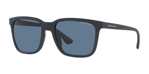 Armani Exchange AX4112SU 818180 férfi téglalap alakú és kék színű napszemüveg