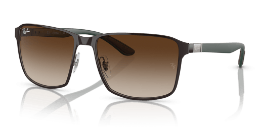 Ray-Ban 0RB3721 férfi négyzet alakú és barna színű napszemüveg