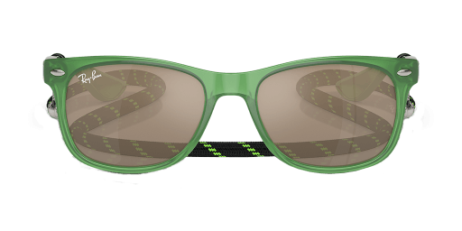 Ray-Ban Junior New Wayfarer RJ9052S 71465A gyermek négyzet alakú és fehér színű napszemüveg