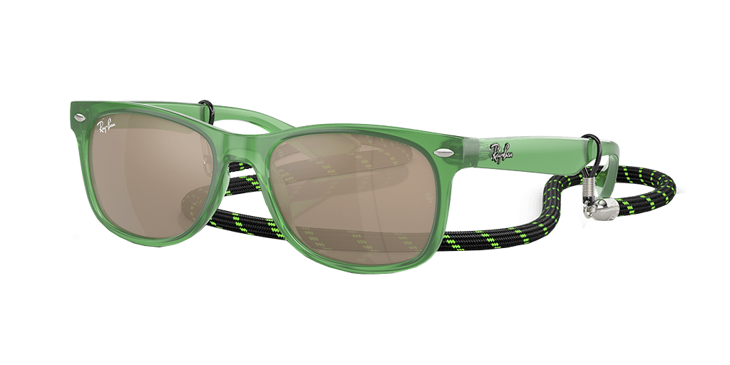 Ray-Ban Junior New Wayfarer RJ9052S 71465A gyermek négyzet alakú és fehér színű napszemüveg