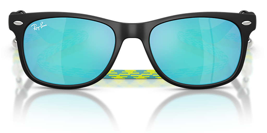 Ray-Ban 0RJ9052S gyermek négyzet alakú és fekete színű napszemüveg