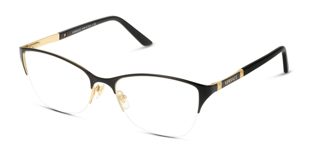 Versace 0VE1218 női macskaszem alakú és fekete színű szemüveg