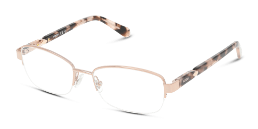 Fossil 7058/G női téglalap alakú és arany színű szemüveg