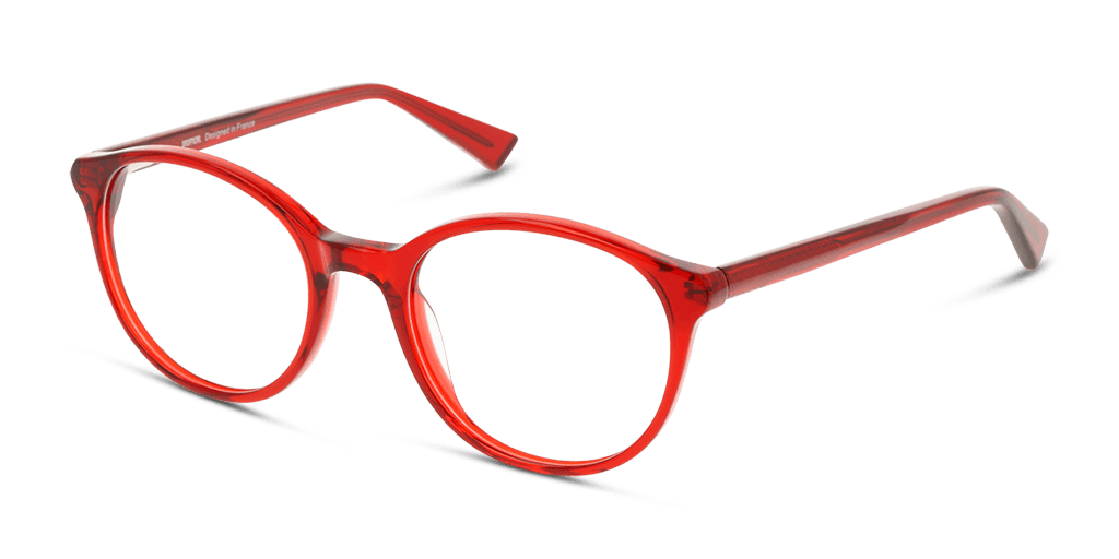 Unofficial UNOT0073 RT00 női pantó alakú és piros színű szemüveg