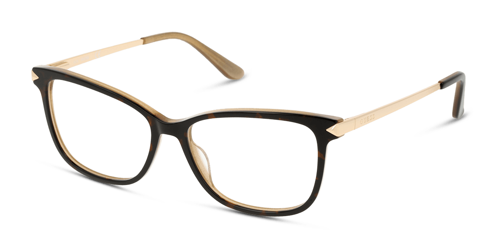 Guess GU2754 52 női téglalap alakú és havana színű szemüveg