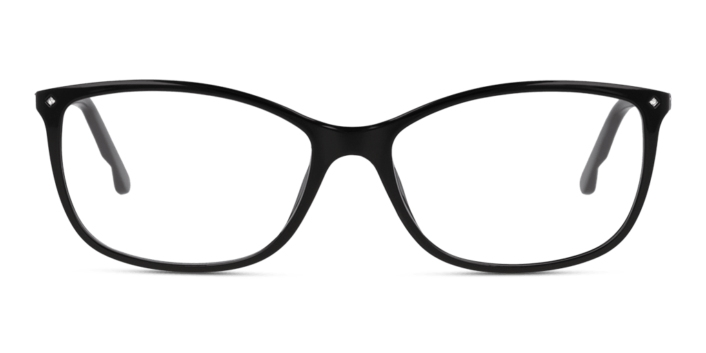 Swarovski SW 5179 női téglalap alakú és fekete színű szemüveg