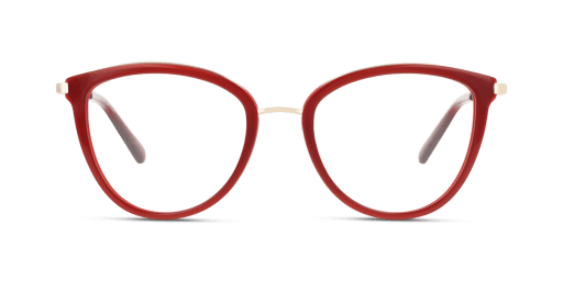 Unofficial UNOF0435 RD00 női macskaszem alakú és piros színű szemüveg
