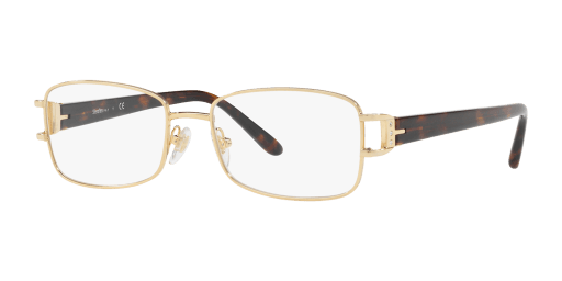 Sferoflex 0SF2597B női téglalap alakú és arany színű szemüveg