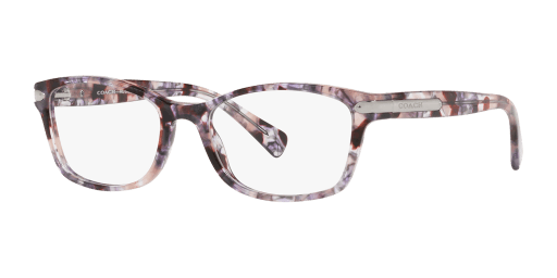Coach 0HC6065 női téglalap alakú és lila színű szemüveg