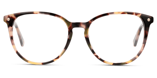 Unofficial UNOF0299 női macskaszem alakú és havana színű szemüveg