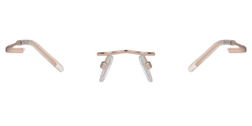 Dbyd DBOF7004 női téglalap alakú és rózsaszín színű szemüveg