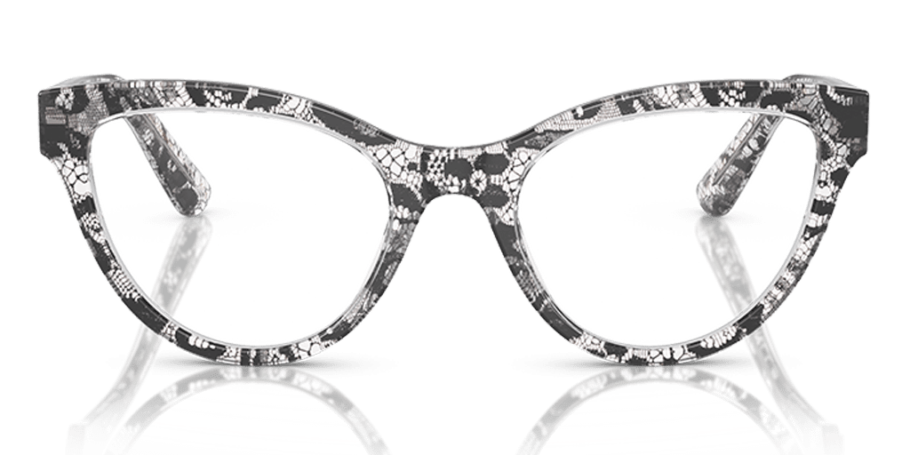 Dolce and Gabbana 0DG3372 női macskaszem alakú és fekete színű szemüveg