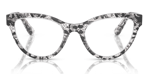 Dolce and Gabbana 0DG3372 női macskaszem alakú és fekete színű szemüveg