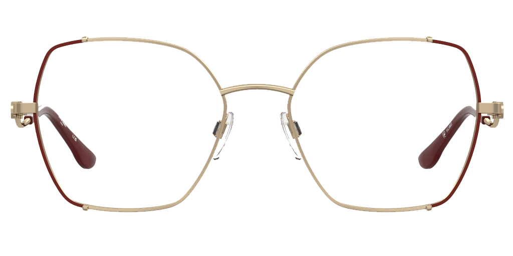 Pierre Cardin P.C. 8922 női téglalap alakú és piros színű szemüveg