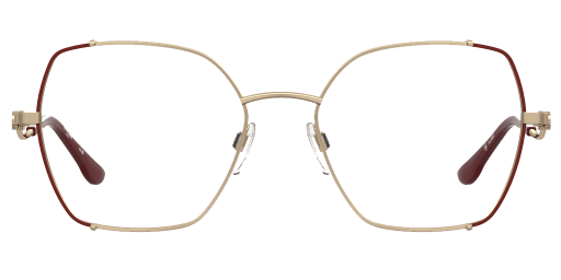 Pierre Cardin P.C. 8922 női téglalap alakú és piros színű szemüveg