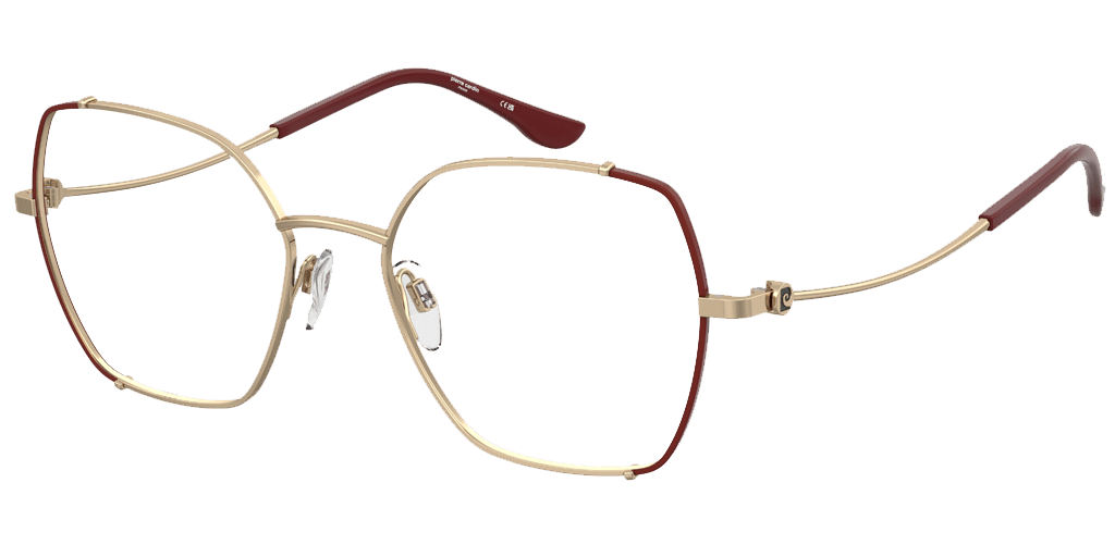 Pierre Cardin P.C. 8922 női téglalap alakú és piros színű szemüveg