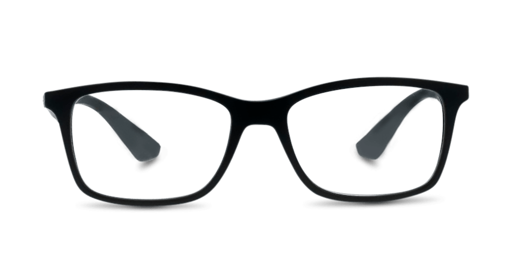 Ray-Ban RX7047 5196 férfi téglalap alakú és fekete színű szemüveg